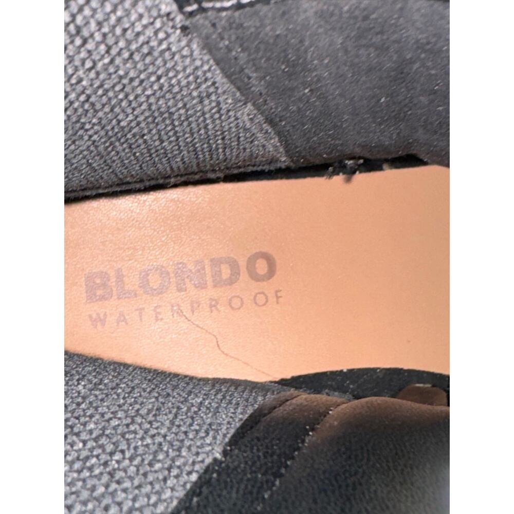 Blondo Gatwick Waterproof Comfort Booties Black Ankle Boots Women Size 9 - Picture 7 of 12